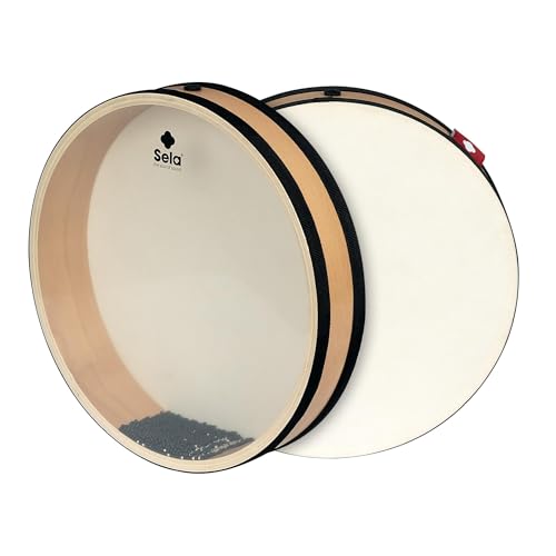 Ocean Drum 30 cm (12"), Wooden Frame with Natural Skin von Sela