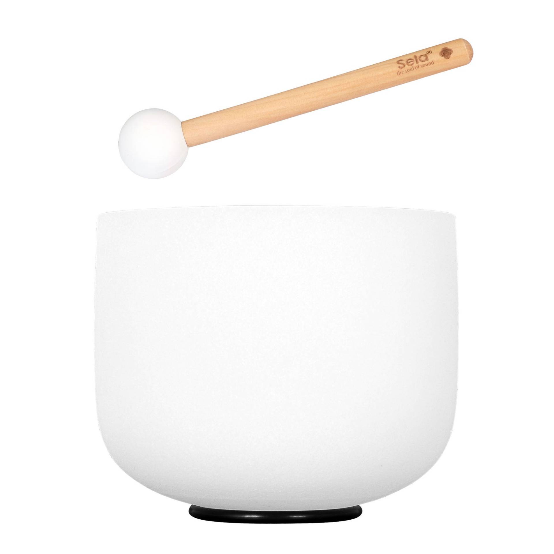 Sela 8" Crystal Singing Bowl Frosted 432 Hz B klankschaal Sela 8" Crystal Singing Bowl Frosted 432 Hz B klankschaal von Sela