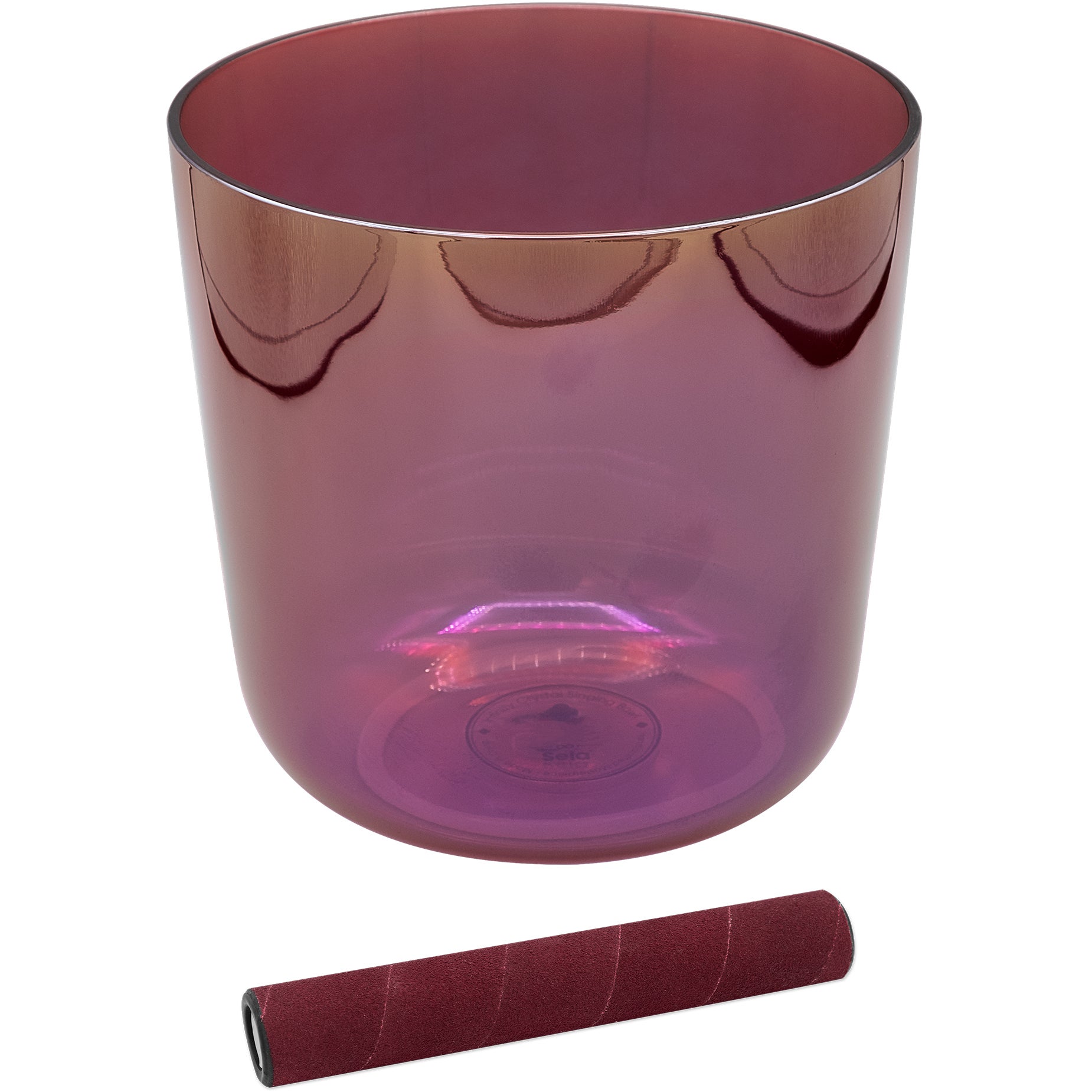 Sela Infinity Crystal Singing Bowl 440 Hz B4 Purple klankschaal Sela Infinity Crystal Singing Bowl 440 Hz B4 Purple klankschaal von Sela