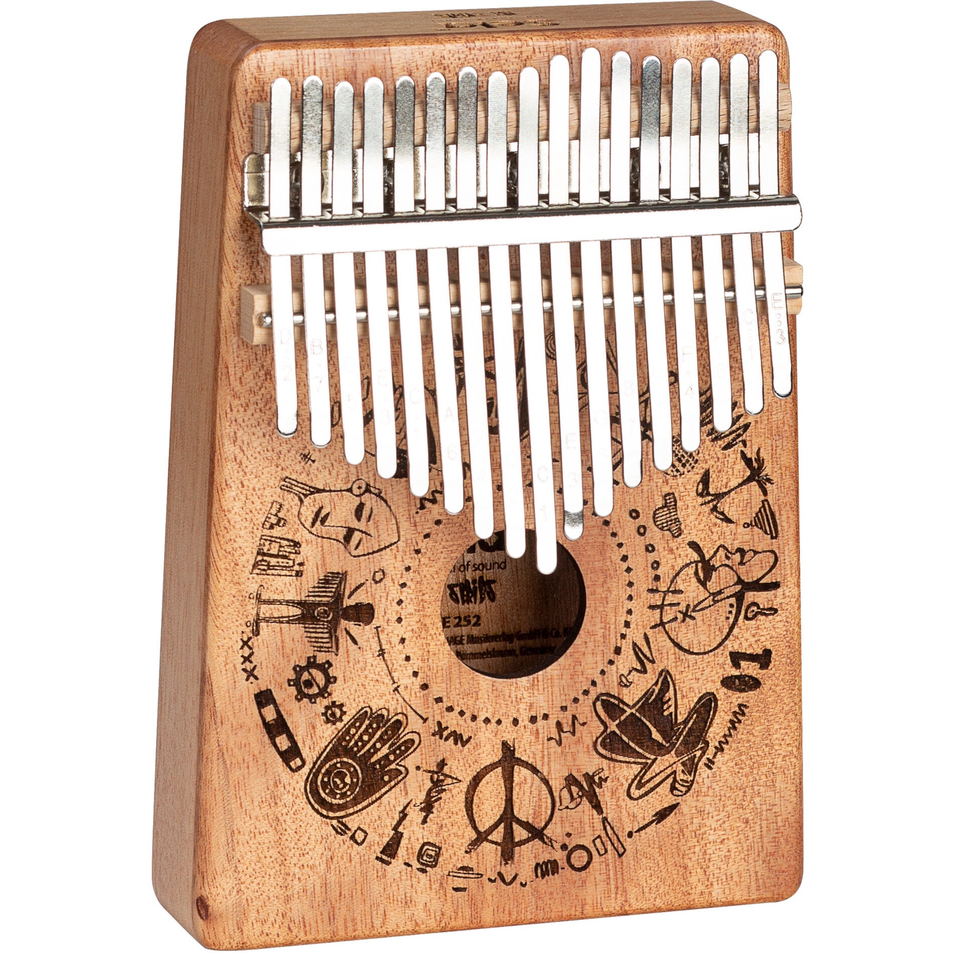 Sela SE 252 Art Series Kalimba 17 Free Spirit Sela SE 252 Art Series Kalimba 17 Free Spirit von Sela