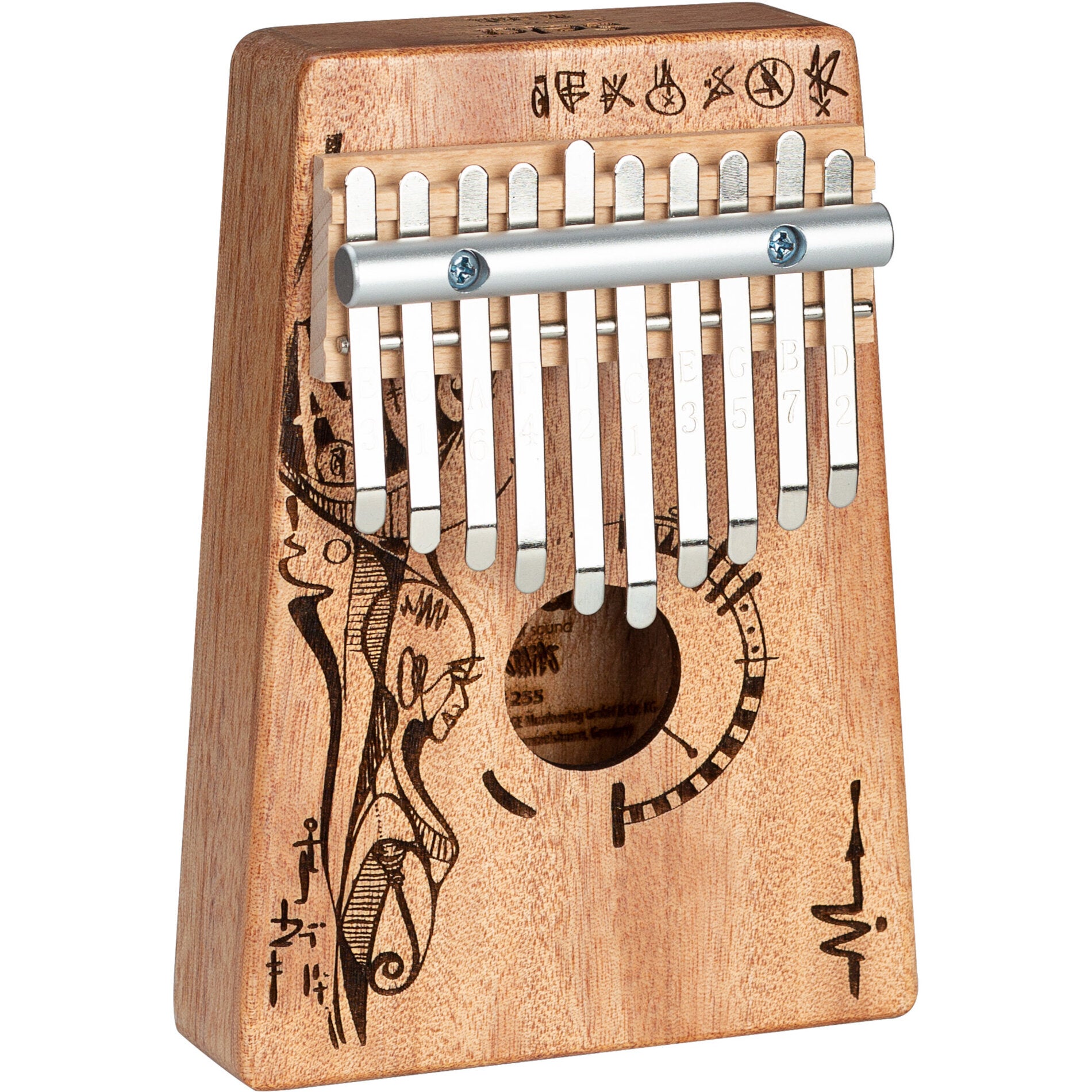 Sela SE 255 Art Series Kalimba 10 Peaceful Mind Sela SE 255 Art Series Kalimba 10 Peaceful Mind von Sela