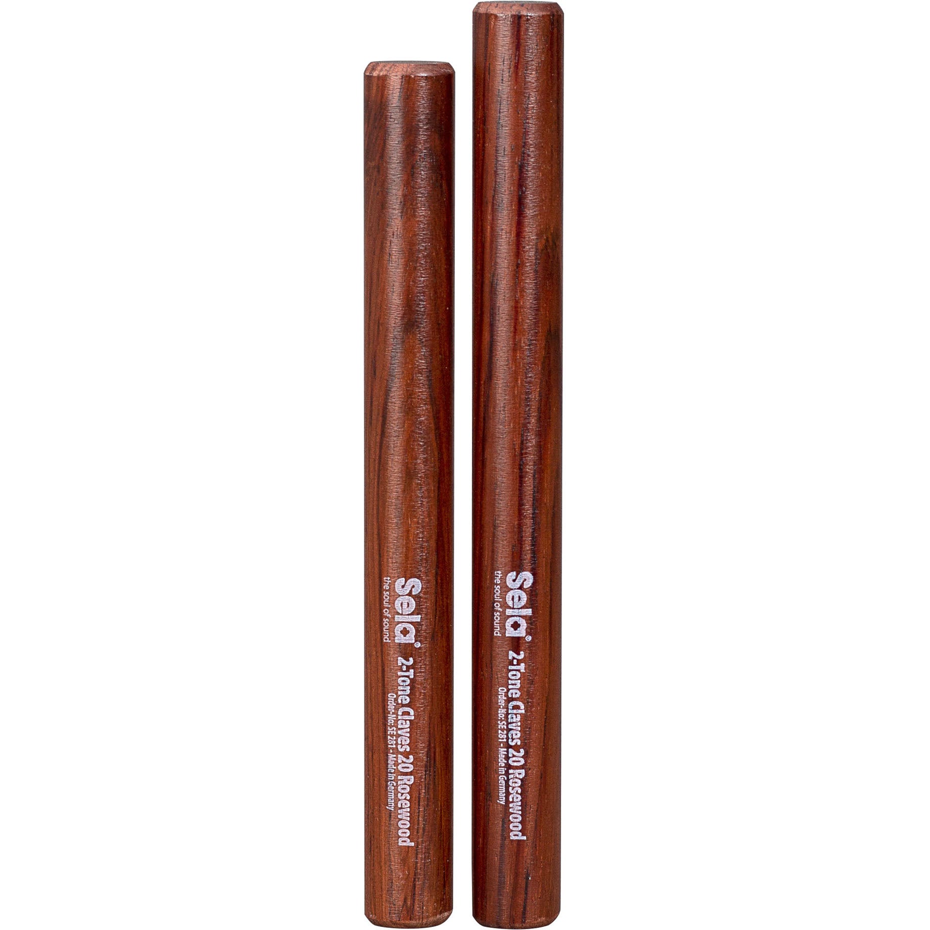 Sela SE 281 2-Tone Claves 20 Rosewood Sela SE 281 2-Tone Claves 20 Rosewood von Sela