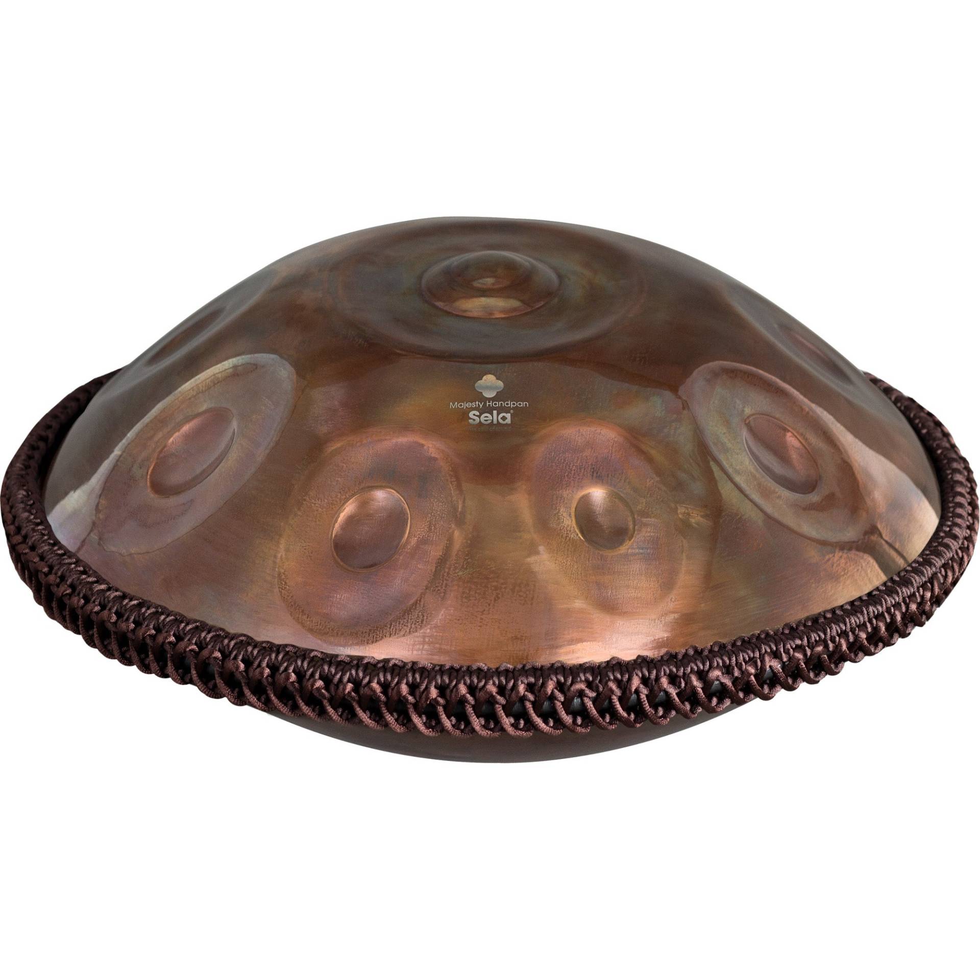 Sela SE 307 Majesty Handpan C# Custom Tuning Stainless Steel (Stainless Steel) von Sela