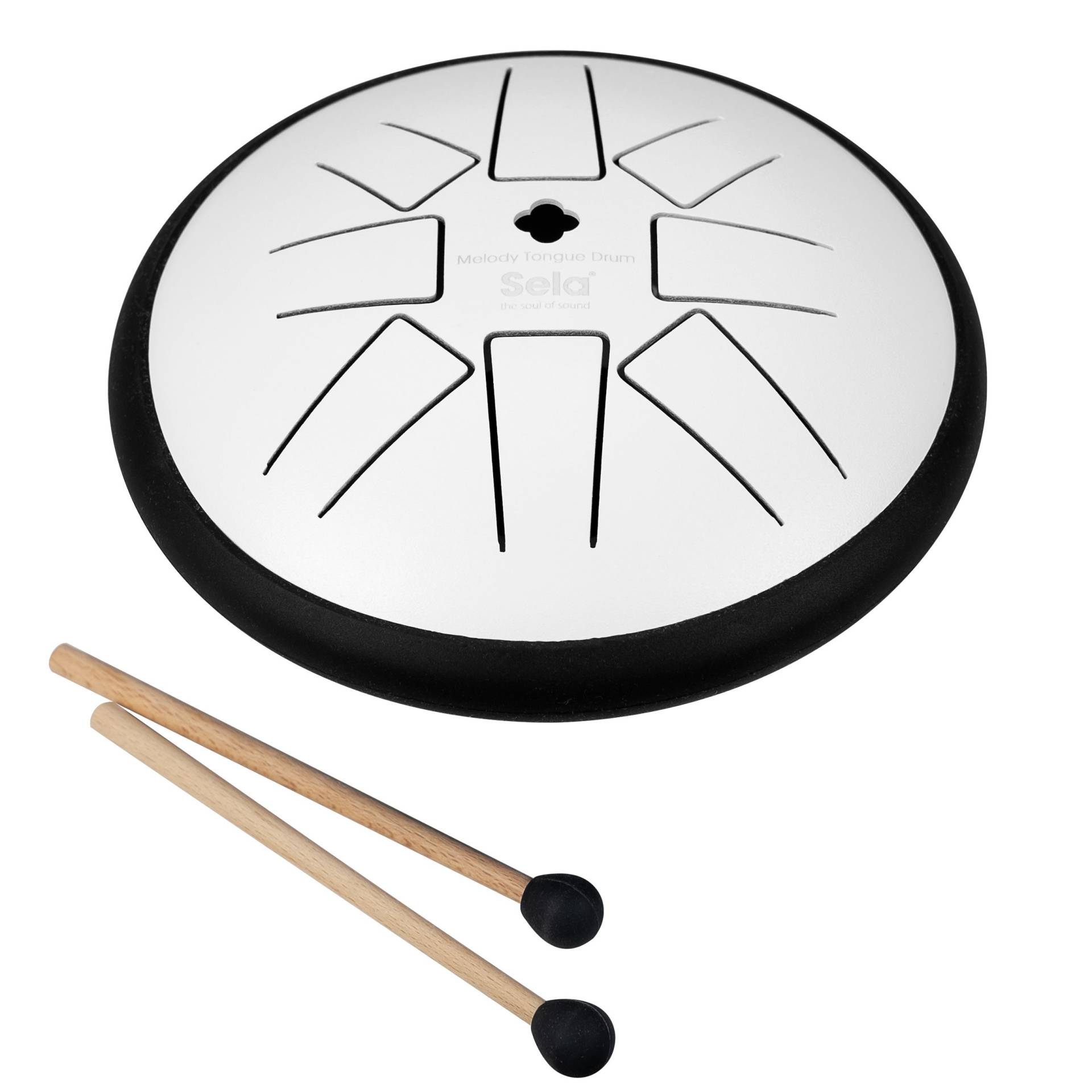 Sela SE 363 Melody Tongue Drum G Minor 6-inch (White) von Sela