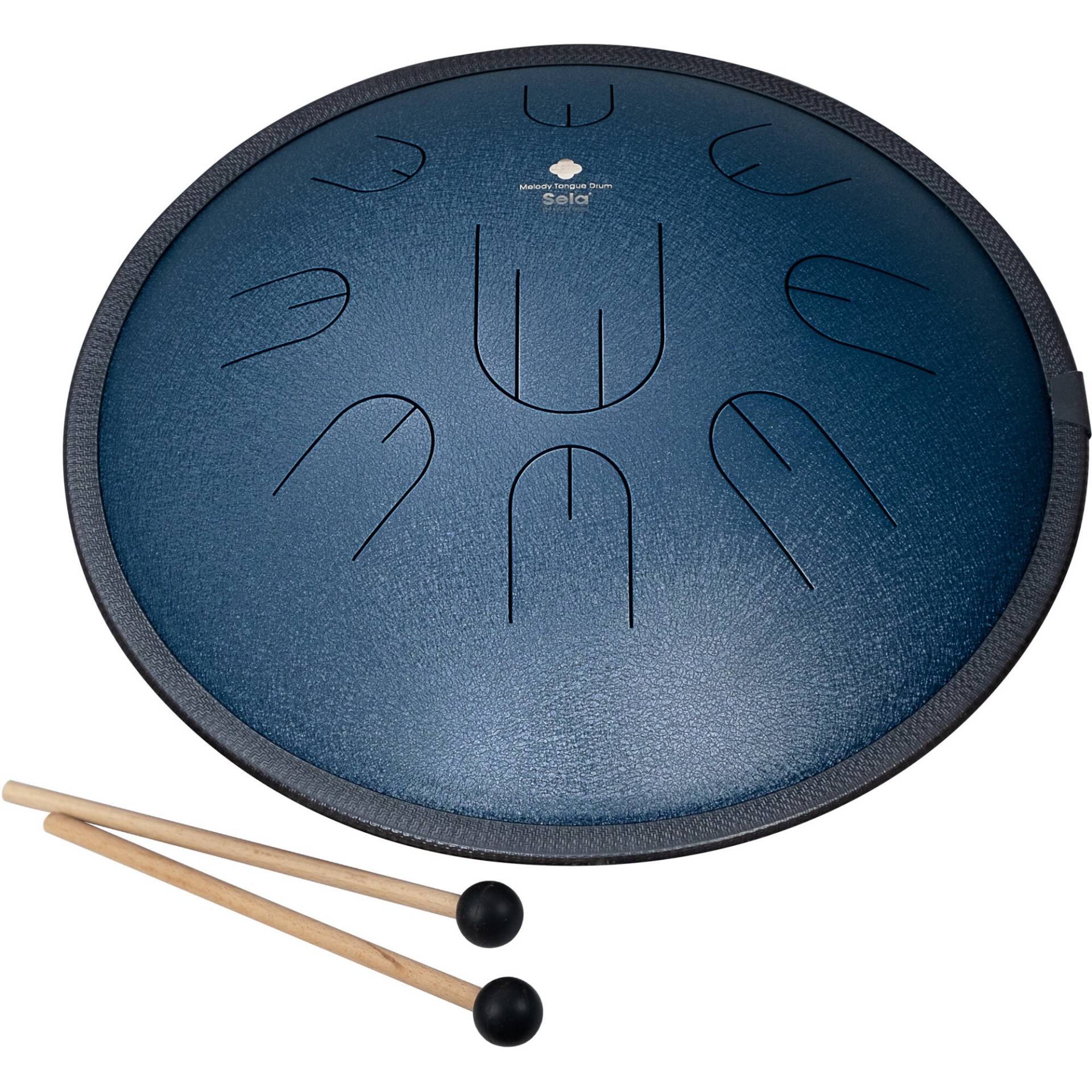 Sela SE 381 Melody Tongue Drum D Amara, 14-inch (Navy Blue With Gig Bag) von Sela