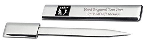 Gravur Post Brieföffner Triathlon Sport von Select Gifts