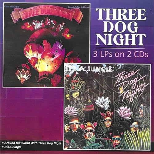 3 Lps On 2 Cds (Around The World With Three Dog Night-It's A Jungle) von Select O Hits