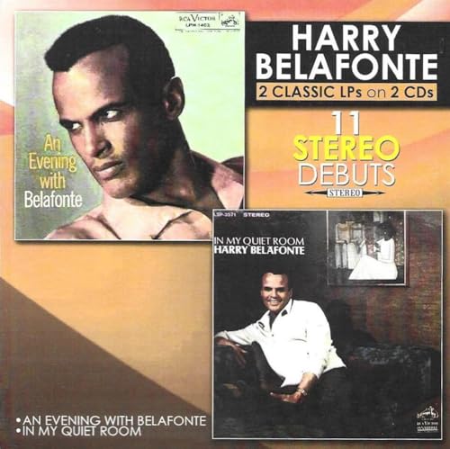 An Evening with Belafonte / In My Quiet Room - 11 Stereo Debuts - 2 LPs on 2 CDs An Evening with Belafonte / In My Quiet Room - 11 Stereo Debuts - 2 LPs on 2 CDs von Select O Hits