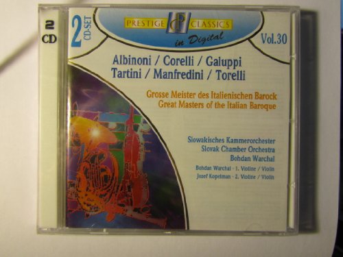 Great Masters of the Italian Baroque CD Great Masters of the Italian Baroque CD von Selected Sound Carrier