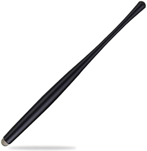 SBG Kapazitiver Stylus Pen für Touchscreen - Universal für Telefon, Tablet, iPad - Nanofaser Tip - Dünn - Kompatibel mit iPad & Samsung Tab - Schwarz von Selected by GSMpunt.nl