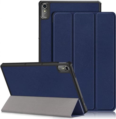 Tablet Hülle Passend für Lenovo Tab P11 Gen 2 | Book Case mit Ständer | Kunstleder Schutzhülle | Tri-fold | Blau von Selected by GSMpunt.nl