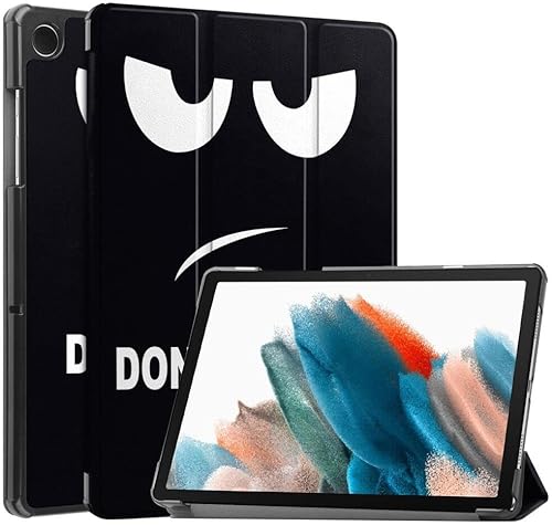 Tablet Hülle Passend für Samsung Galaxy Tab A9 Plus | Book Case mit Ständer | Kunstleder Schutzhülle | Tri-fold | Don't Touch von Selected by GSMpunt.nl