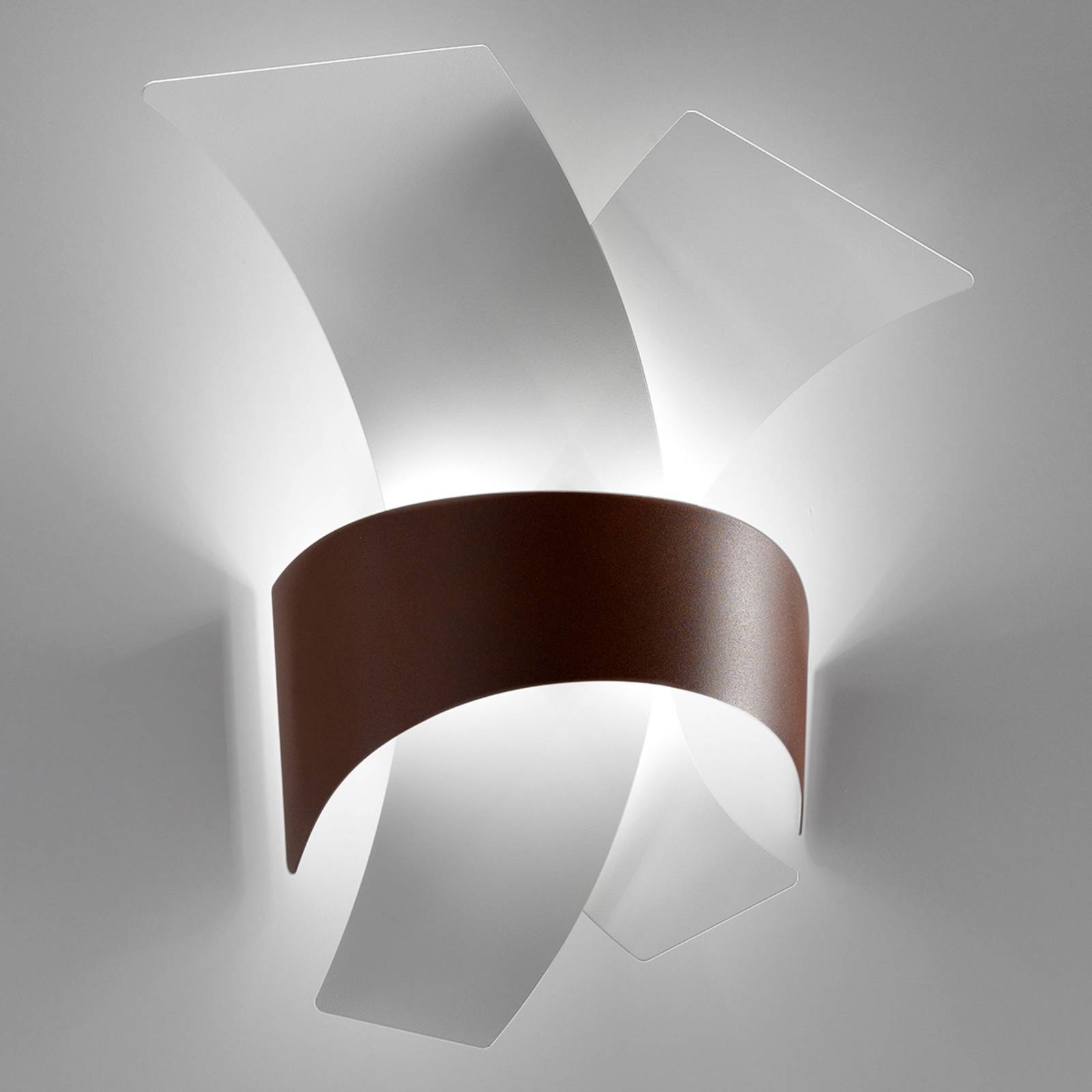 Calypso - LED-Wandlampe aus Metallbögen Calypso - LED-Wandlampe aus Metallbögen von Selène