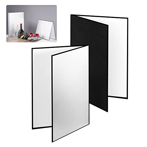 Selens Reflektor Cardboard 3-in-1, Fotografie Food Background Reflector Cardboard 29,7X42cm A3 Faltender Licht Diffusor Brett 2 Stück für Foto Essen Produkt Fotograf Shooting Silber/Weiß/Schwarz Selens Reflektor Cardboard 3-in-1, Fotografie Food Background Reflector Cardboard 29,7X42cm A3 Faltender Licht Diffusor Brett 2 Stück für Foto Essen Produkt Fotograf Shooting Silber/Weiß/Schwarz von Selens