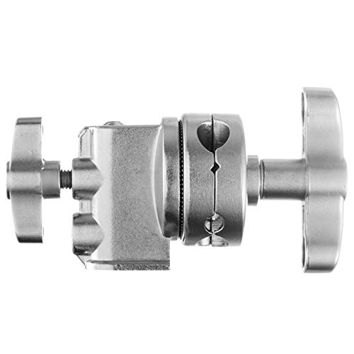 Selens Swivel Grip Head Griffkopf für C Ständer Lichtstativ Auslegerarm Boom Arm Fotografie, Schwerlast Rostfreier Stahl Griff Kopf Halter Adapter mit 4/7/11/15mm Schraubloch für C-Stand Light Stand Selens Swivel Grip Head Griffkopf für C Ständer Lichtstativ Auslegerarm Boom Arm Fotografie, Schwerlast Rostfreier Stahl Griff Kopf Halter Adapter mit 4/7/11/15mm Schraubloch für C-Stand Light Stand von Selens