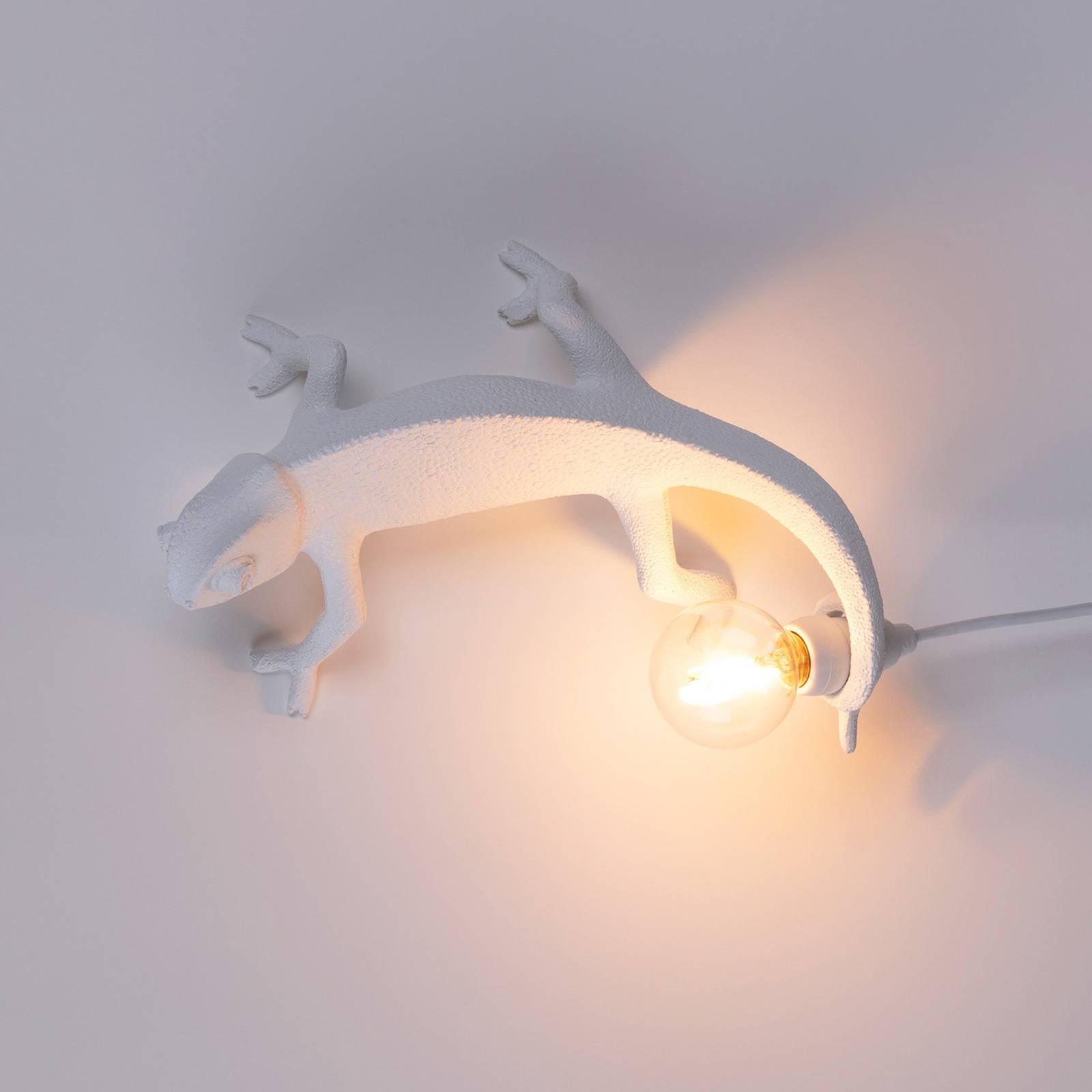 SELETTI Chameleon Lamp Going Up LED-Wandlampe, USB SELETTI Chameleon Lamp Going Up LED-Wandlampe, USB von Seletti