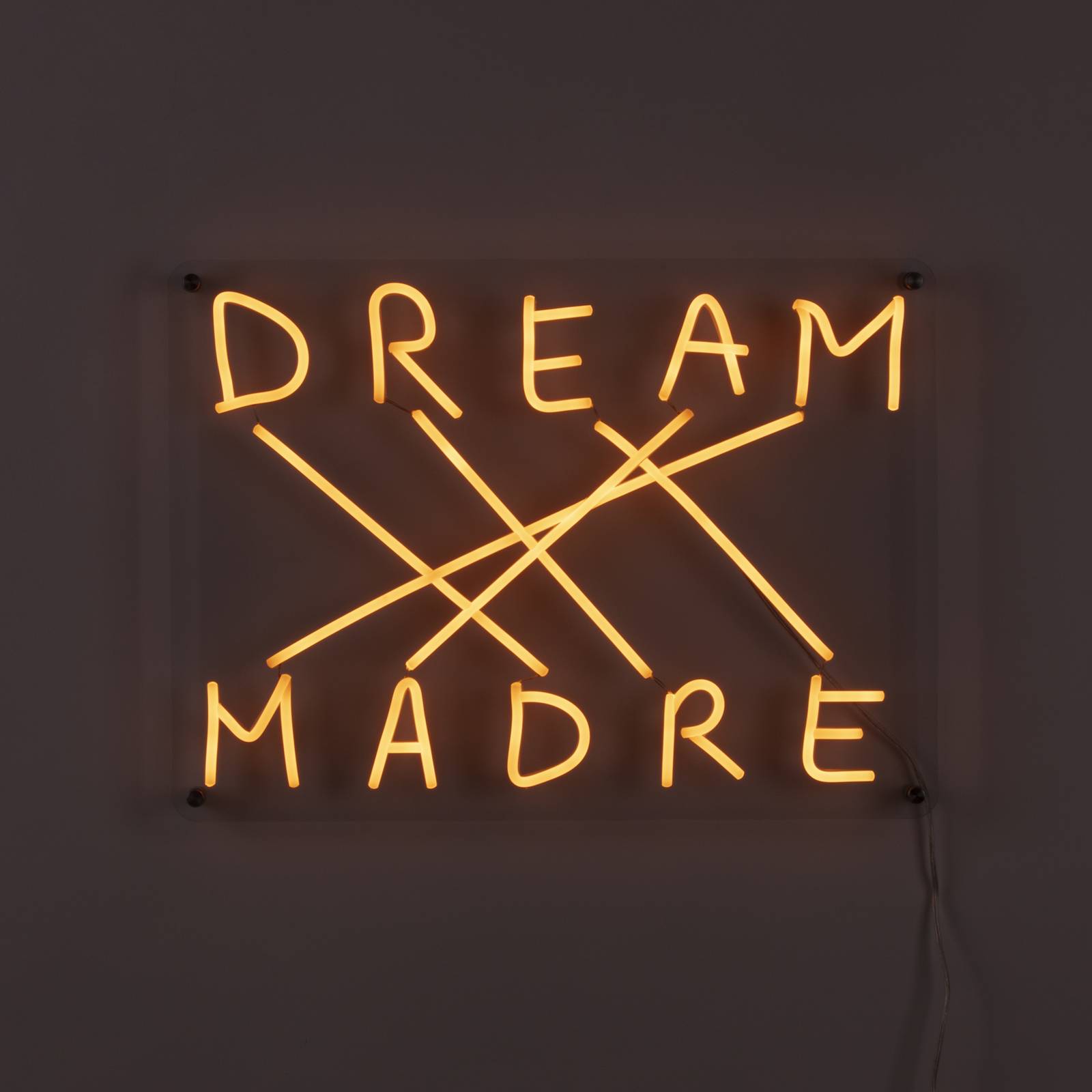 SELETTI Dream-Madre LED-Deko-Wandleuchte, gelb von Seletti