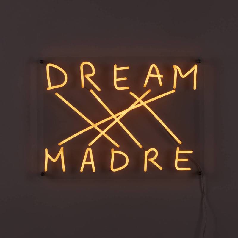 SELETTI Dream-Madre LED-Deko-Wandleuchte, gelb von Seletti