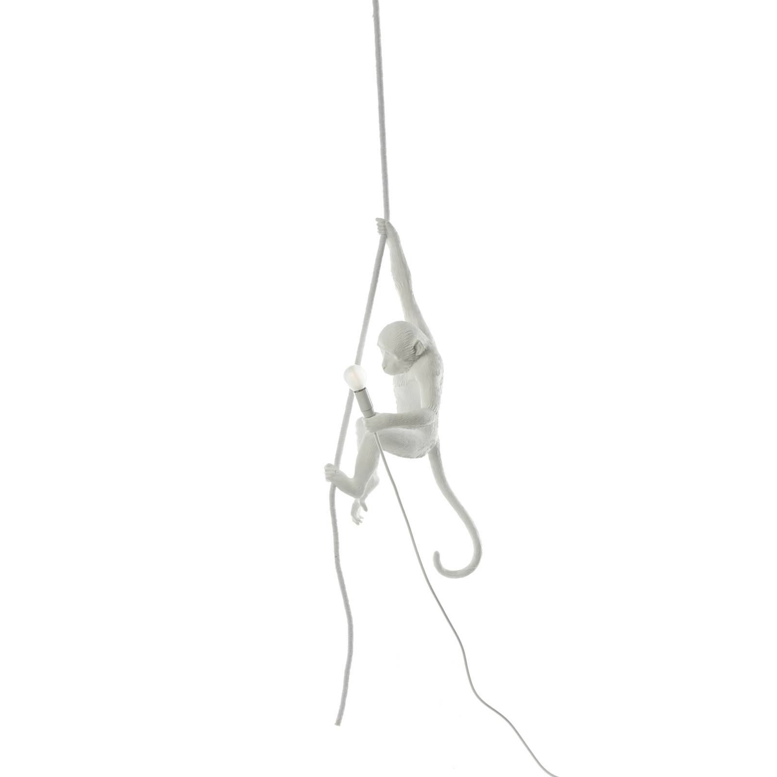 SELETTI Monkey Lamp Deko-Hängelampe, weiß, hängend SELETTI Monkey Lamp Deko-Hängelampe, weiß, hängend von Seletti