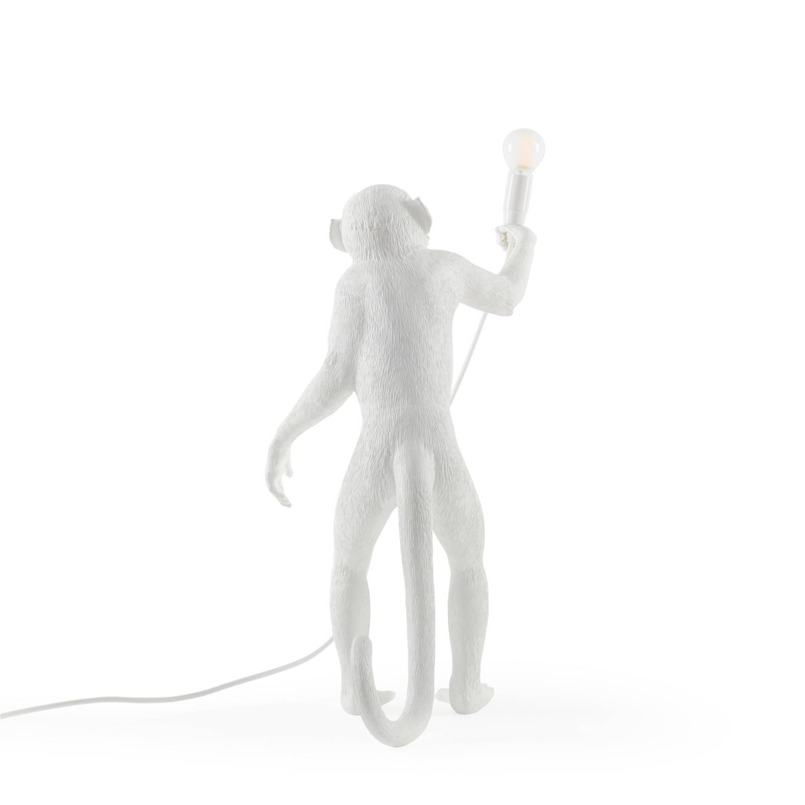 SELETTI Monkey Lamp LED-Dekolampe, weiß, stehend SELETTI Monkey Lamp LED-Dekolampe, weiß, stehend von Seletti