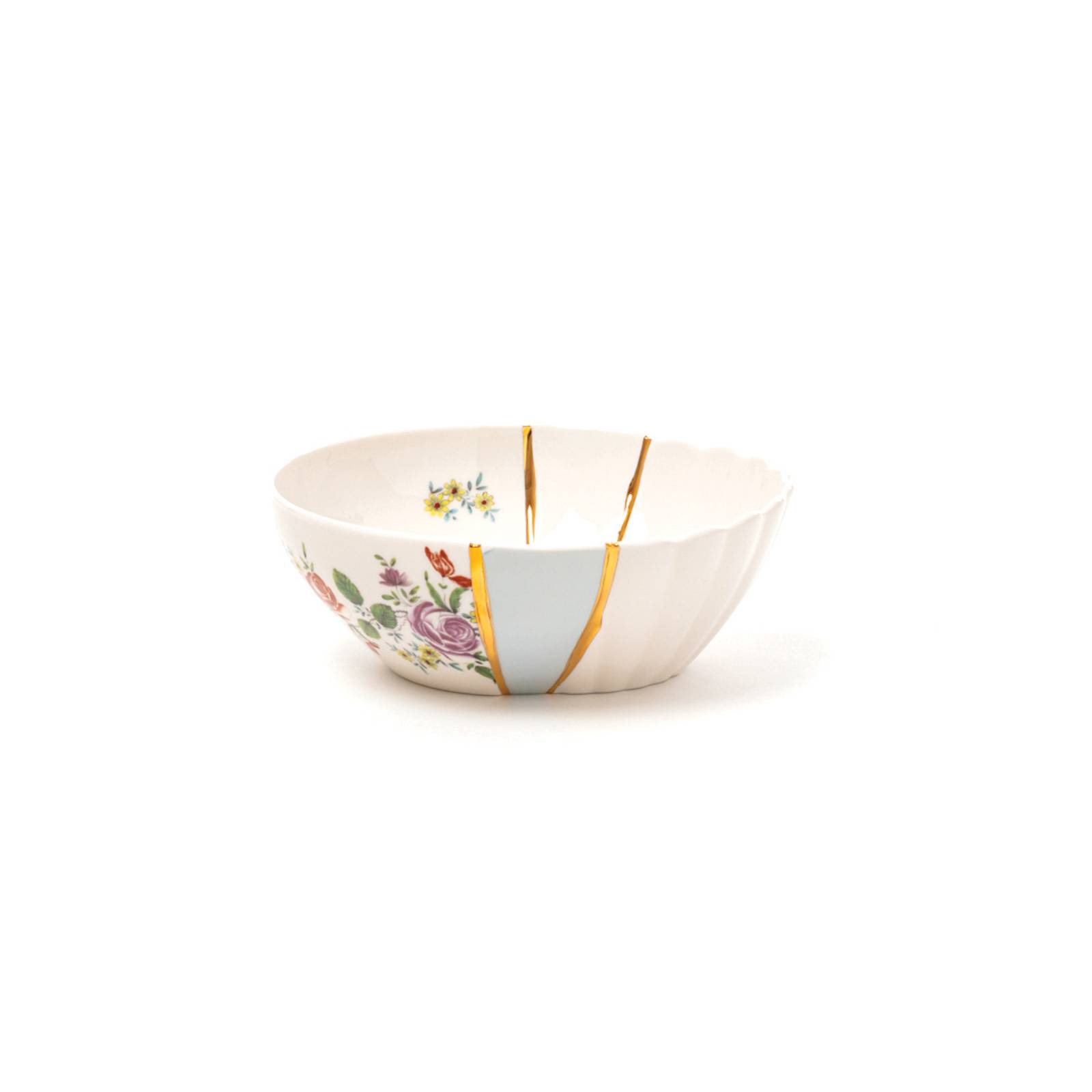 SELETTI Salatschüssel Kintsugi 3, bunt, 300 ml, Porzellan SELETTI Salatschüssel Kintsugi 3, bunt, 300 ml, Porzellan von Seletti
