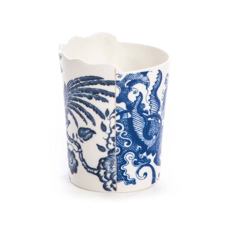 SELETTI Tasse Hybrid Procopia, weiß, 350 ml, Porzellan von Seletti