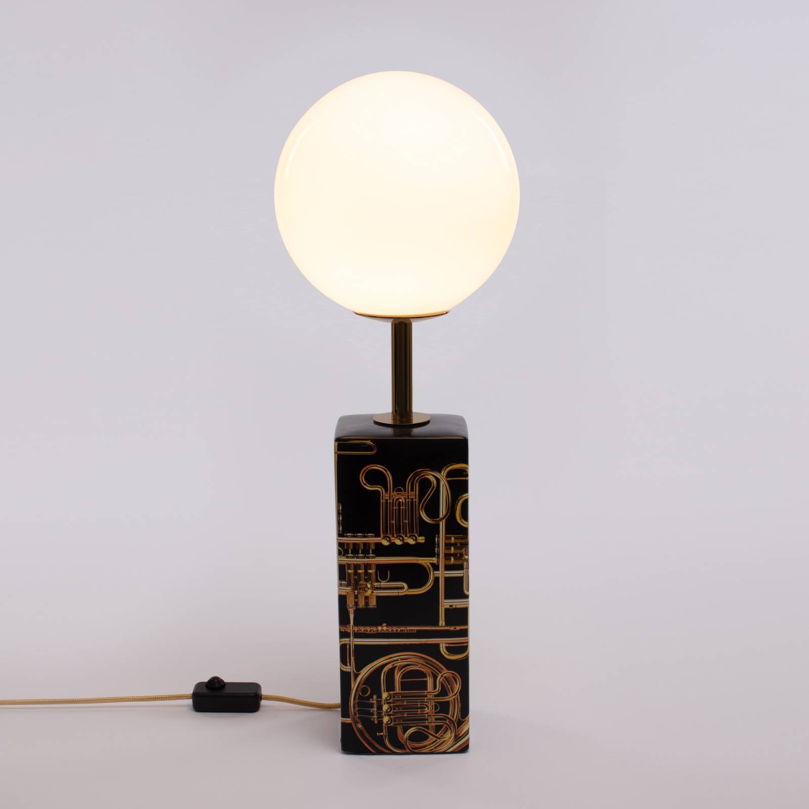 SELETTI Toiletpaper LED-Tischlampe, Trompetenmotiv SELETTI Toiletpaper LED-Tischlampe, Trompetenmotiv von Seletti