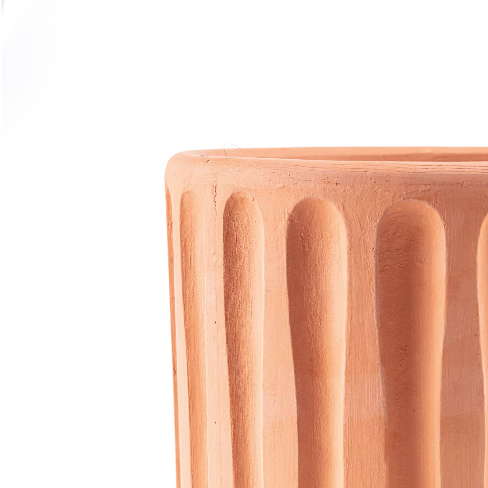 SELETTI Vase Magna Graecia Dorico, Untersetzer, Terracotta SELETTI Vase Magna Graecia Dorico, Untersetzer, Terracotta von Seletti