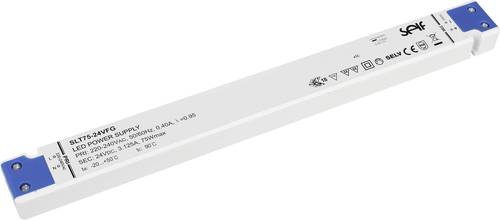 Self Electronics SLT75-12VFG LED-Treiber Konstantspannung 75W 0 - 6.25A 12.0 V/DC Möbelzulassung, n von Self Electronics