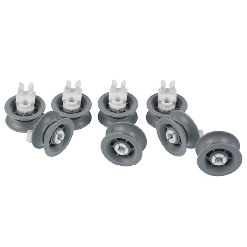 8x Geschirrspülerrollen für Oberkorb - mit dem Originalcode 00611666 00165313 für Bosch Geschirrspüler von Self Spares