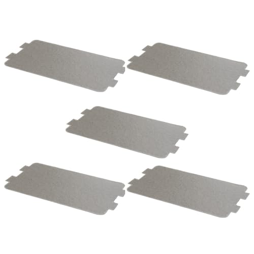 Mikrowellen-Wellenleiter-Abdeckung, Glimmerplatte, Ersatzteil, Reparaturzubehör für Küche, Mikrowelle, 5 Stück Mikrowellen-Wellenleiter-Abdeckung, Glimmerplatte, Ersatzteil, Reparaturzubehör für Küche, Mikrowelle, 5 Stück von Self Spares