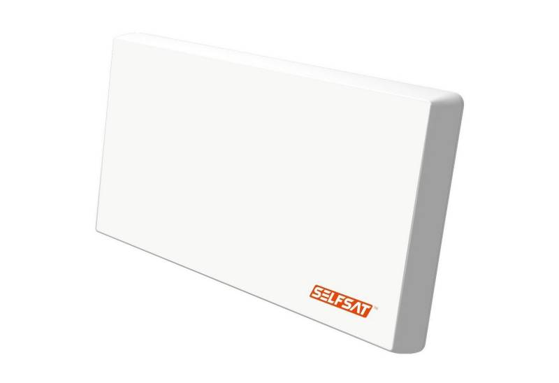 Selfsat SELFSAT H22DQ+ Quattro Antennen-Set Flachantenne mit integriertem und Flachantenne von Selfsat