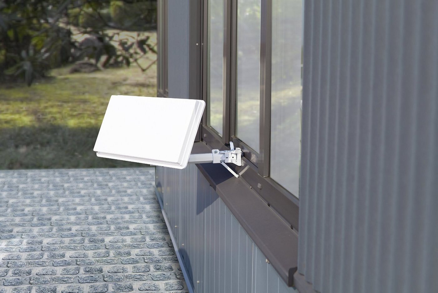 Selfsat SELFSAT H30D2+ Twin Flachantenne für zwei Teilnehmer inkl. Fensterhalt Flachantenne Selfsat SELFSAT H30D2+ Twin Flachantenne für zwei Teilnehmer inkl. Fensterhalt Flachantenne von Selfsat