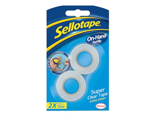 Sellotape auf Hand, Minen, 18 mm x 15 m von Sellotape