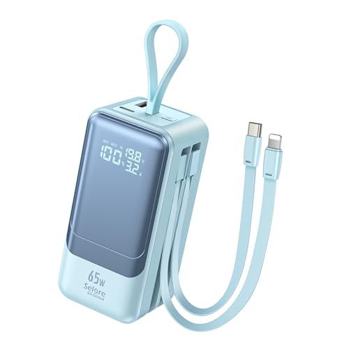 Powerbank 65w, Power Bank USB C Schnellladefunktion Tragbares Ladegerät mit 4 Ports, Handy Akkupack Portable Charger Power Bank für Laptop iPhone 16 15 14 13 12 Pro Max, MacBook, iPad, Samsung Galaxy Powerbank 65w, Power Bank USB C Schnellladefunktion Tragbares Ladegerät mit 4 Ports, Handy Akkupack Portable Charger Power Bank für Laptop iPhone 16 15 14 13 12 Pro Max, MacBook, iPad, Samsung Galaxy von Selore&S-Global