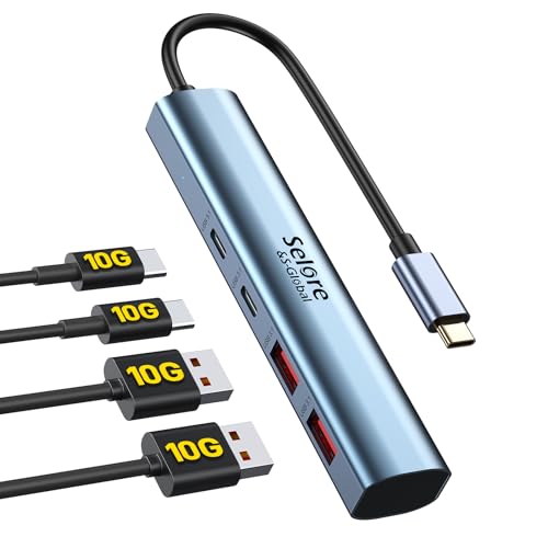 USB C Hub 4X USB3.1 von Selore&S-Global