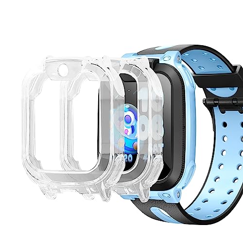 Seltureone 2 Stück Hülle Kompatibel für imoo Watch Phone Z1, Ultradünne Weiche TPU Beschichtete Stoßstange, Schutzhülle für imoo Watch Phone Z1 von Seltureone