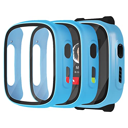 Seltureone 2 Stück Hülle für XPLORA X5 Play Panzer Schutz Glas Schutzhülle, Hard PC 360° Rundum Anti Kratz Anti Staub HD Ultradünne Schutzhülle für XPLORA X5 Kinder Mädchen – Blau Seltureone 2 Stück Hülle für XPLORA X5 Play Panzer Schutz Glas Schutzhülle, Hard PC 360° Rundum Anti Kratz Anti Staub HD Ultradünne Schutzhülle für XPLORA X5 Kinder Mädchen – Blau von Seltureone