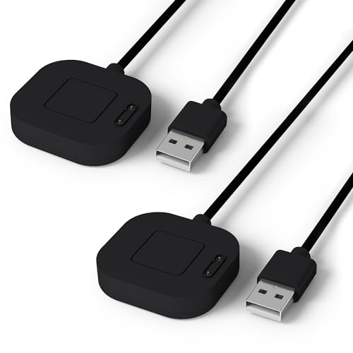 Seltureone 2 Stück Magnetisches USB-Ladekabel Kompatibel für Xplora X6 Play, Tragbares Magnetisches SmartWatch USB-Ladekabel Ersatz für Xplora Kinder Smartwatches – Schwarz von Seltureone