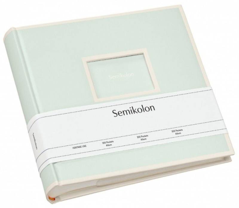 Semikolon Fotoalbum 200 Pockets Album 364067 moss von Semikolon