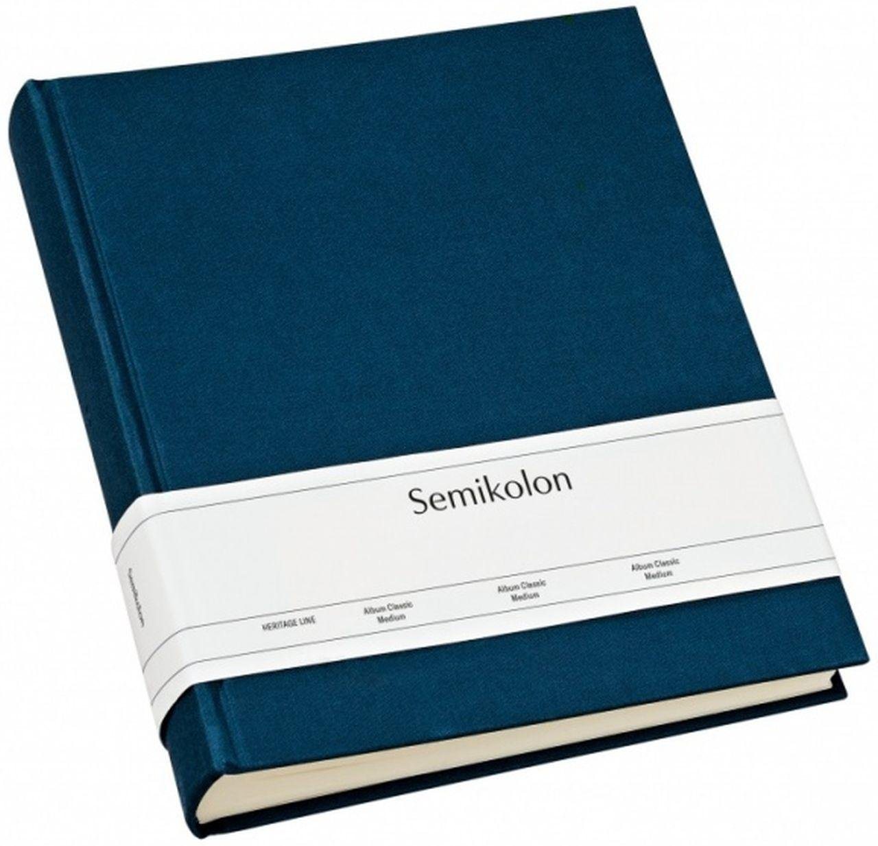 Semikolon Fotoalbum Album 351004 Classic Medium marine von Semikolon