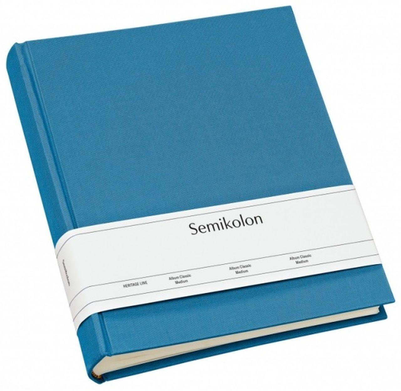 Semikolon Fotoalbum Album 357547 Classic Medium azzurro von Semikolon