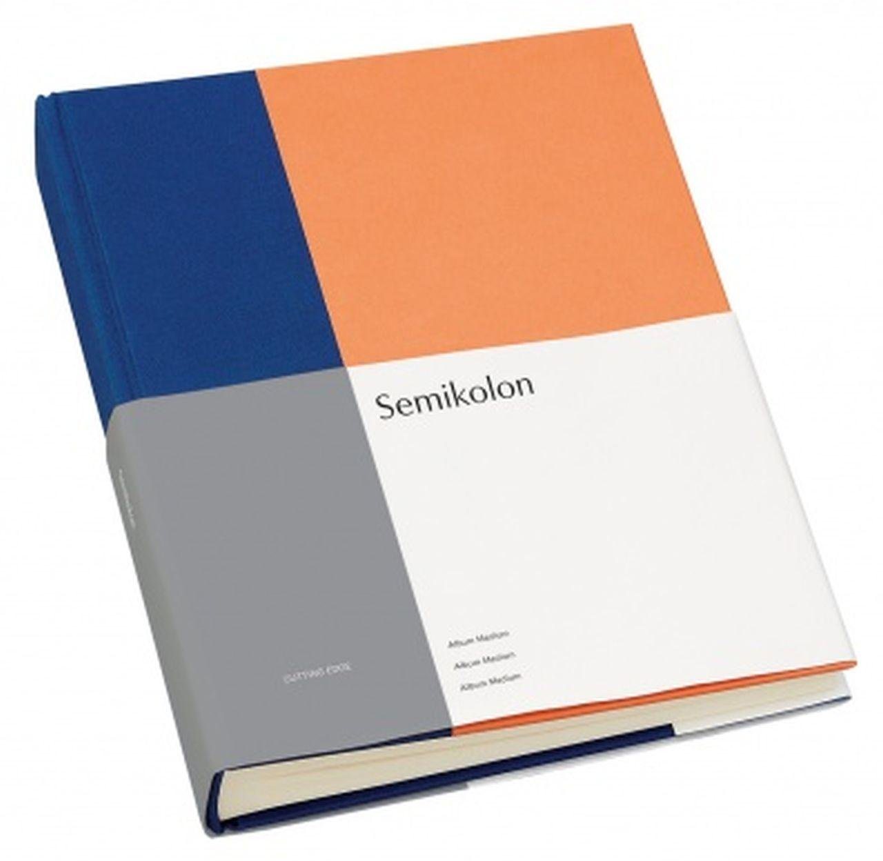 Semikolon Fotoalbum Album 364816 Medium cobalt peach von Semikolon