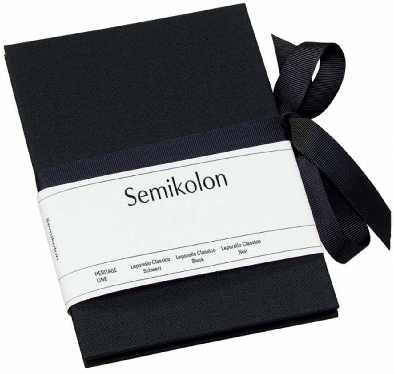 Semikolon Fotoalbum Leporello 353210 Classico black von Semikolon