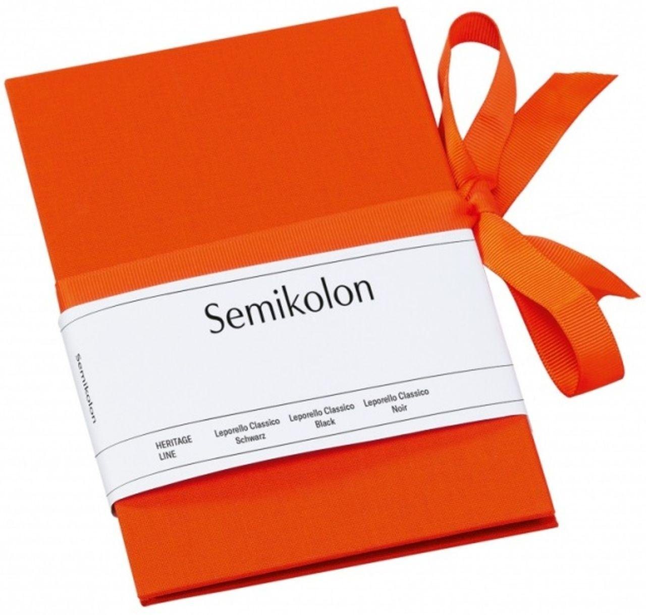 Semikolon Fotoalbum Leporello 353220 Classico orange von Semikolon