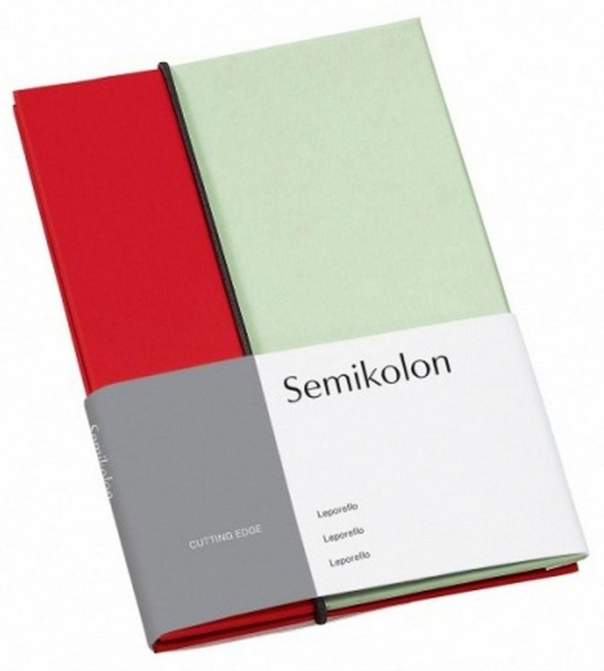 Semikolon Fotoalbum Leporello 364854 cherry pistachio von Semikolon