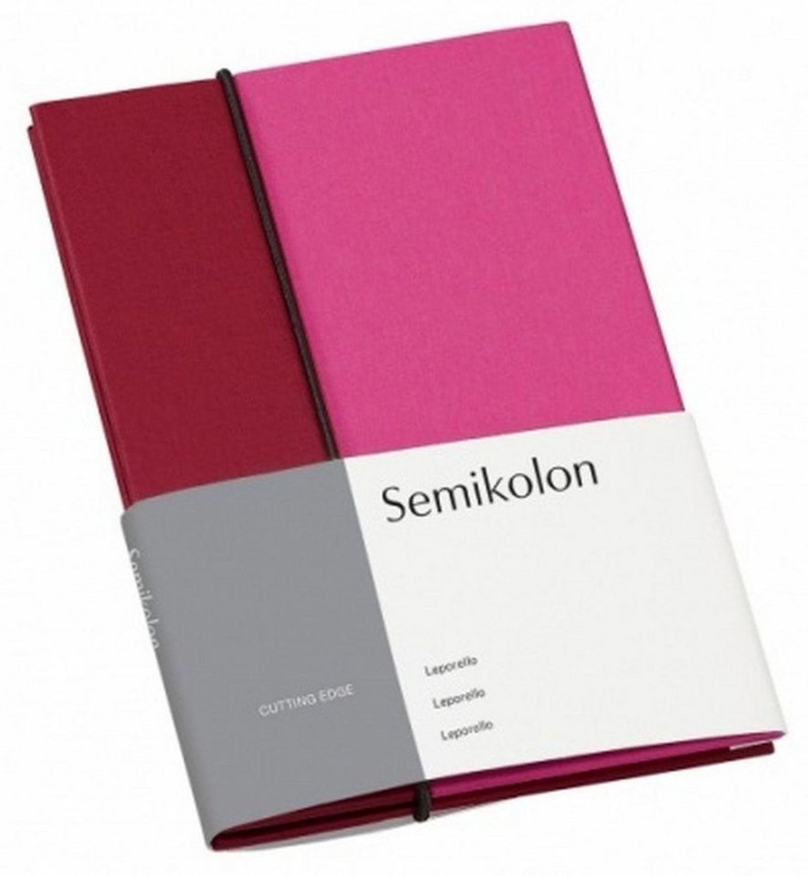 Semikolon Fotoalbum Leporello 364856 raspberry fuchsia von Semikolon