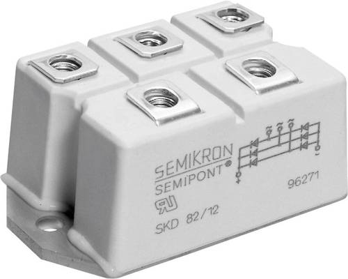 Semikron SKD62/16 Brückengleichrichter G36 1600V 86A Dreiphasig von Semikron