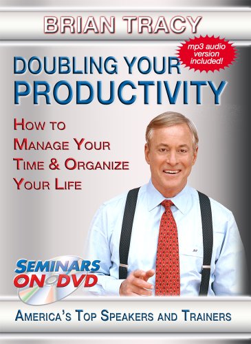 Brian Tracy - Doubling Your Productivity - How to Manage Your Time & Organize Your Life - Motivational Time Management DVD Training Video Brian Tracy - Doubling Your Productivity - How to Manage Your Time & Organize Your Life - Motivational Time Management DVD Training Video von Seminars on DVD