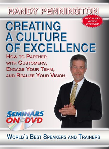 Creating a Culture of Excellence - How to Partner with Customers, Engage Your Team and Realize Your Vision - Business Training DVD Video Creating a Culture of Excellence - How to Partner with Customers, Engage Your Team and Realize Your Vision - Business Training DVD Video von Seminars on DVD